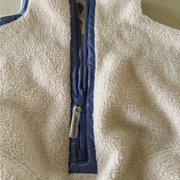 🌟 FP Movement Mountain High Shine Half Zip Sweatshirt ~ Size Large ~ NWT - Picture 6 of 9